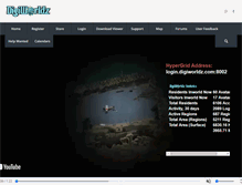 Tablet Screenshot of digiworldz.com